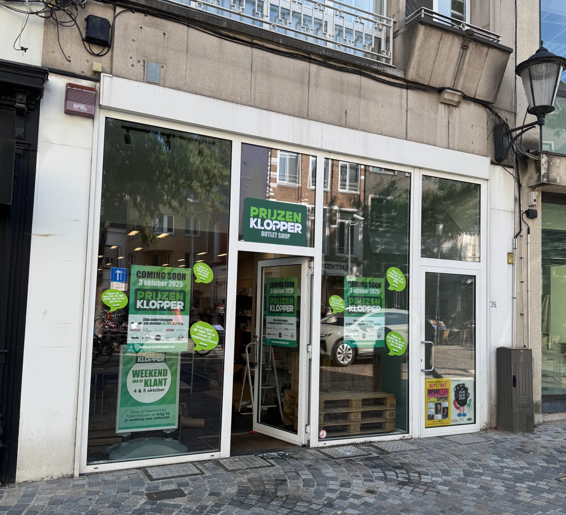 Prijzenklopper winkel Mechelen